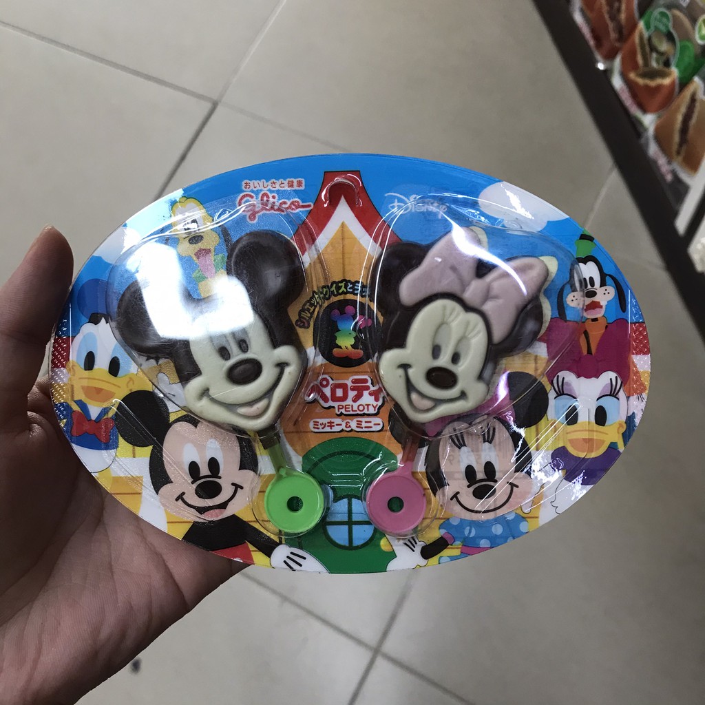 Kẹo mút socola Mickey &amp; Minnie 27g