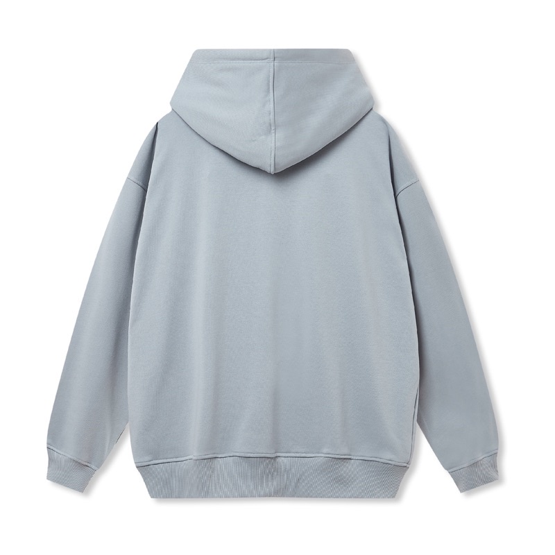 Hoodie 8YO TERRY FABRIC - Xám