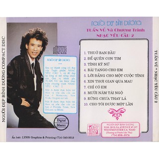 đĩa cd nhạc tuấn vũ 1