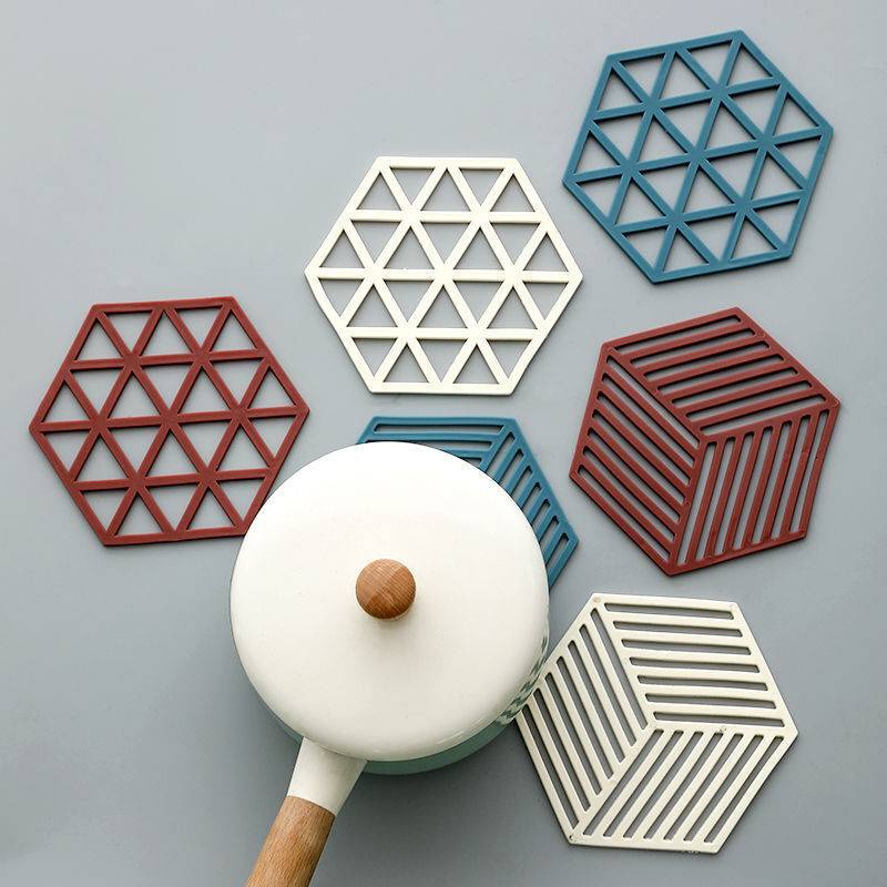 Tấm Silicone Lót Bàn Cách Nhiệt Chống Bỏng Chịu Nhiệt Độ Cao Bảo Vệ Đồ Dùng Nhà Bếp