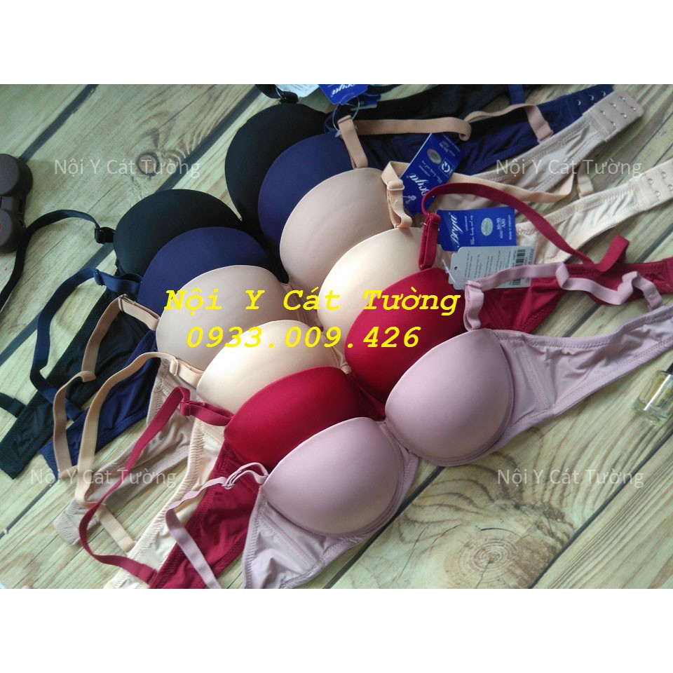 Áo lót Boya Trơn, có gọng, cúp ngang, mút vừa