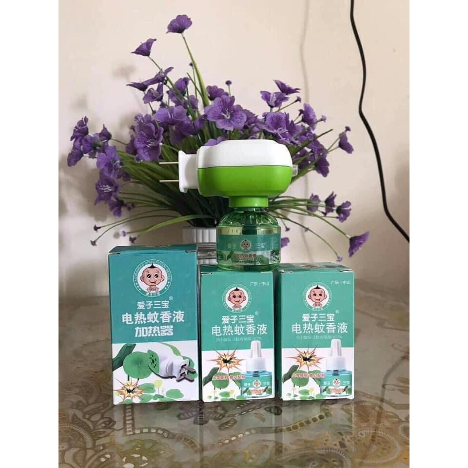 Máy Đuổi Muỗi Tặng Kèm Lọ Tinh Dầu Hàn Quốc