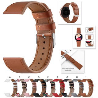 Dây đeo bằng da thay thế cho đồng hồ Samsung Galaxy Watch Active 20mm