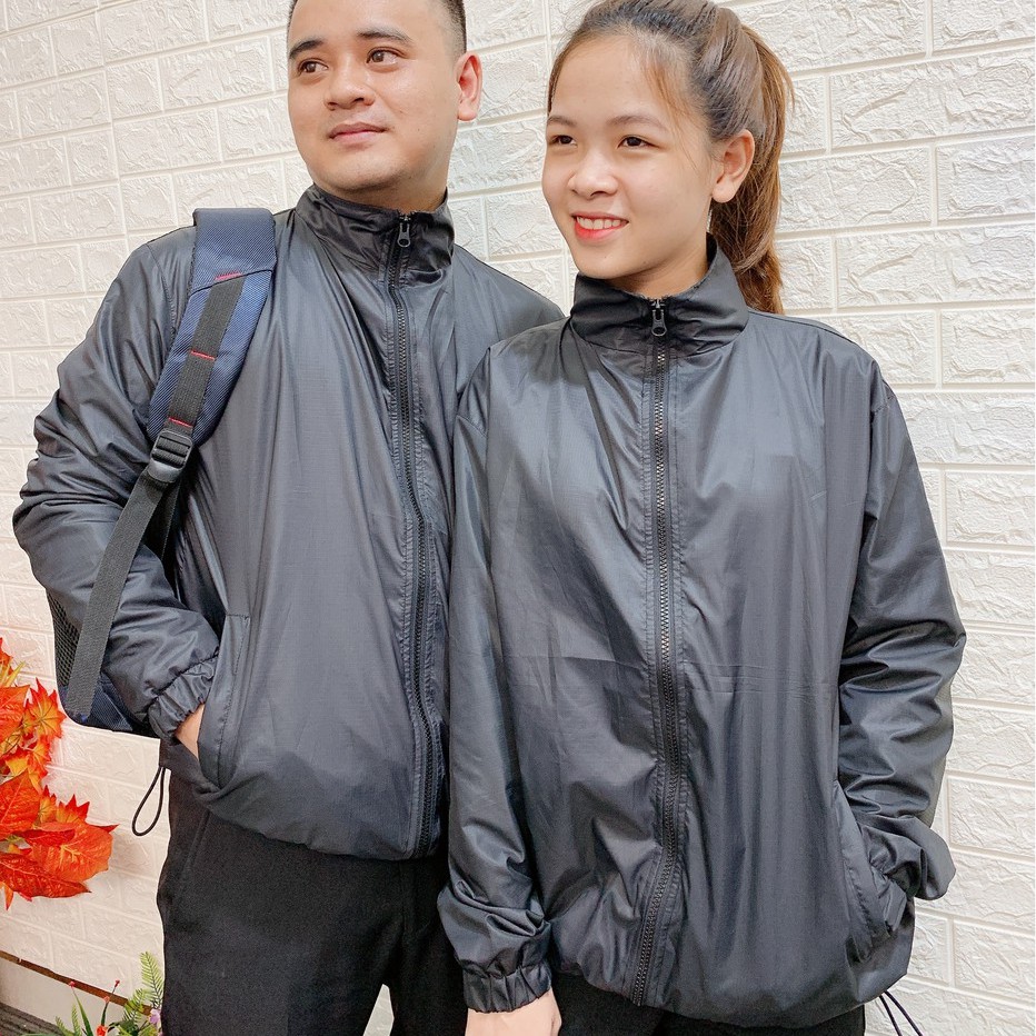 Áo Khoác Dù Nam Nữ Unisex Lót Lưới Chống Thấm Nước