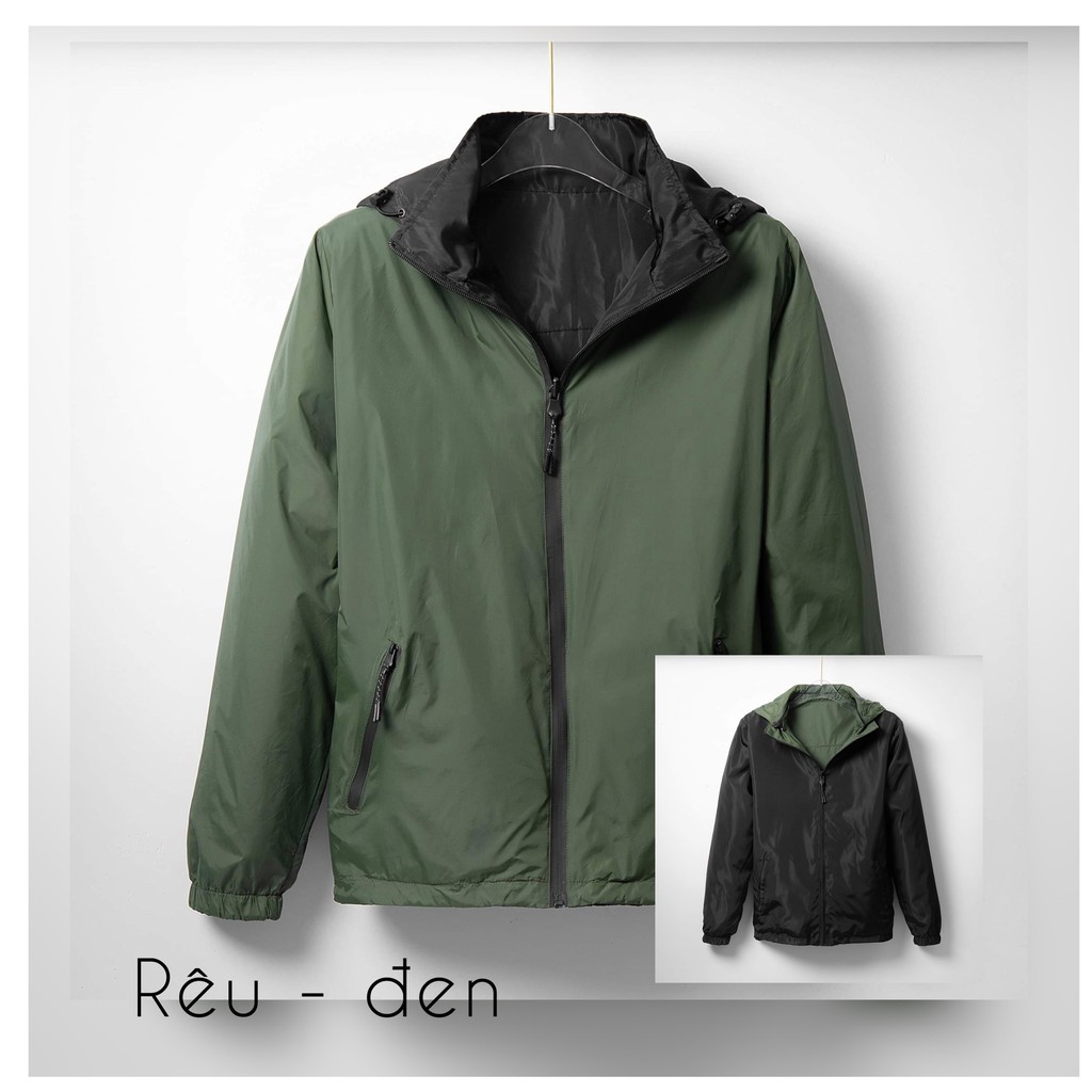 ( SP Kèm video ) ÁO GIÓ 2 MẶT CHỐNG NƯỚC NAM NỮ - HÀNG VNXK | BigBuy360 - bigbuy360.vn