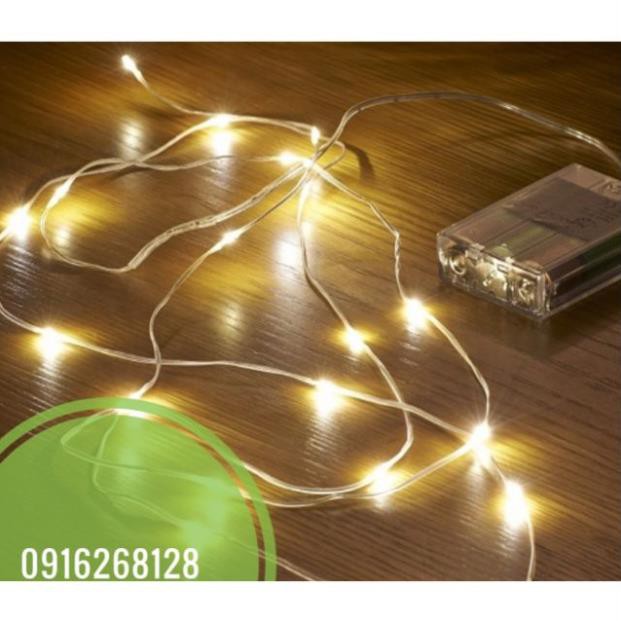 Đèn đom đóm - đèn fairy light 5m - 10m chạy pin AA act