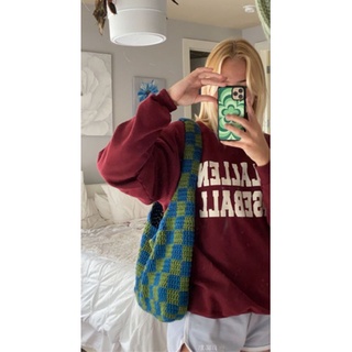 Túi len dây dài (size M,L) crochet