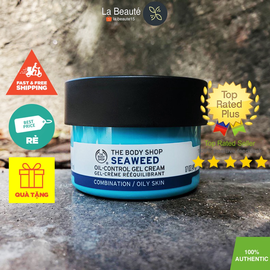 The Body Seaweed Oil-Control Gel Cream 50ML - Gel Dưỡng Ẩm Cho Da Hỗn Hợp