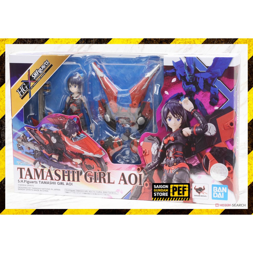 MÔ HÌNH LẮP RÁP BANDAI SHF TAMASHII GIRL AOI