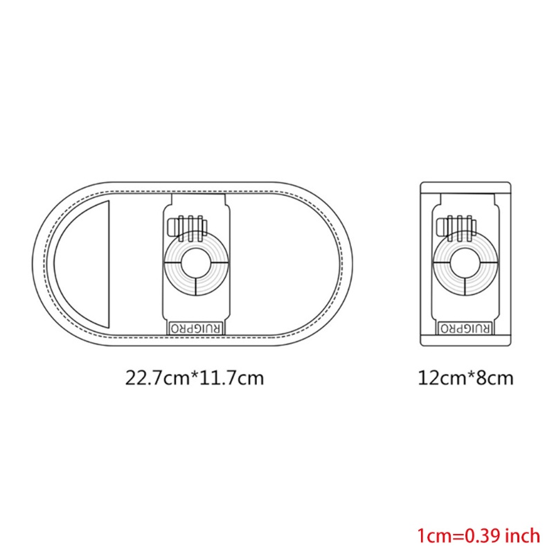1 giá đỡ máy ảnh thể thao xoay 360 độ bằng nylon chống trượt | BigBuy360 - bigbuy360.vn