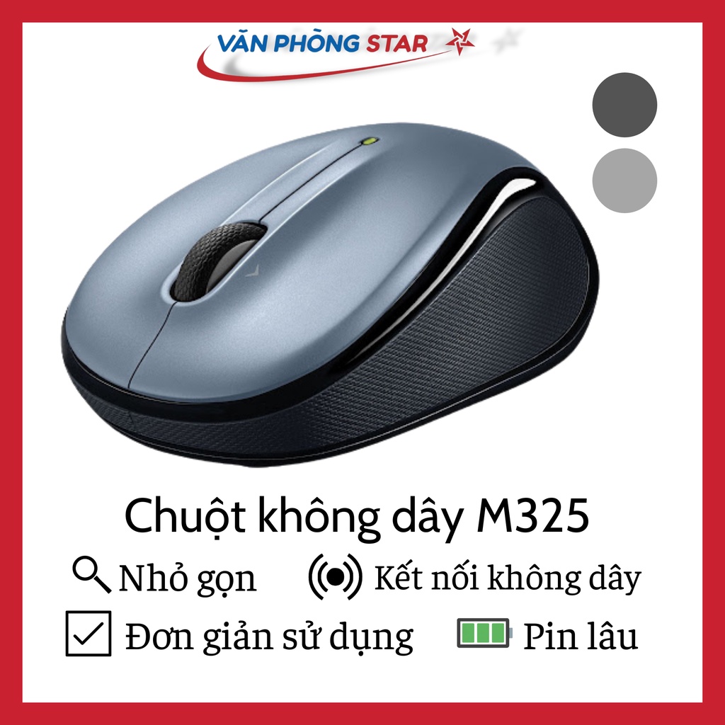 Chuột Logitech Wireless Mouse M325 Chính hãng BH 12 Tháng