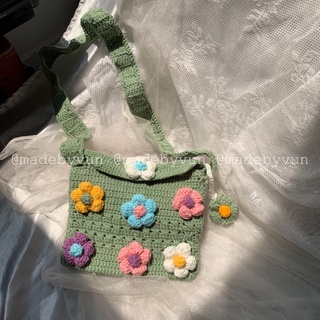 TÚI HOA LEN HANDMADE ĐEO CHÉO [CÓ SẴN]