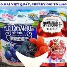 Ô mai Cherry Việt Quất siêu ngon bịch to 408gr