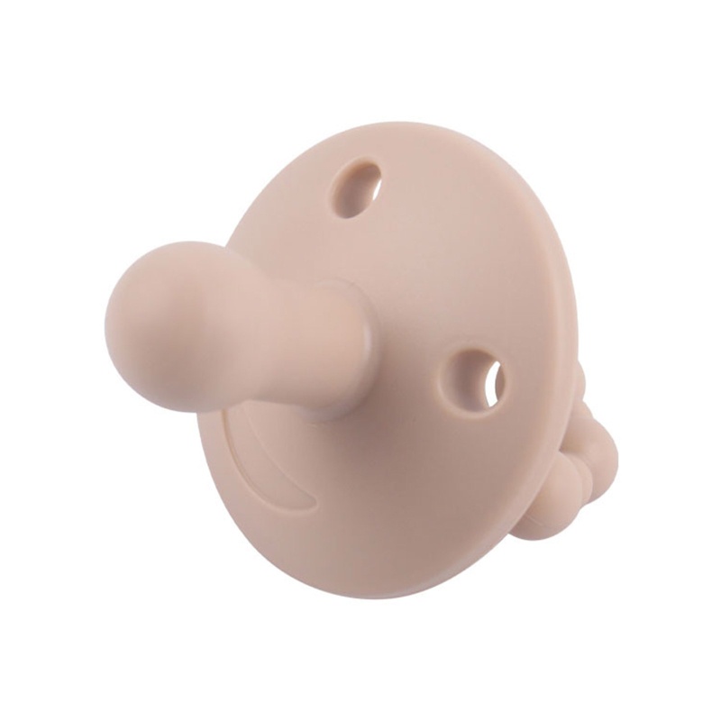 Núm Ti Giả Ngậm Mọc Răng Bằng Silicon Dễ Thương Cho Bé Sơ Sinh
