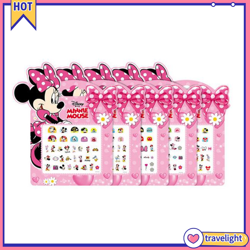 [Hàng mới về] Nhãn dán trang trí móng tay hình Elsa vui nhộn