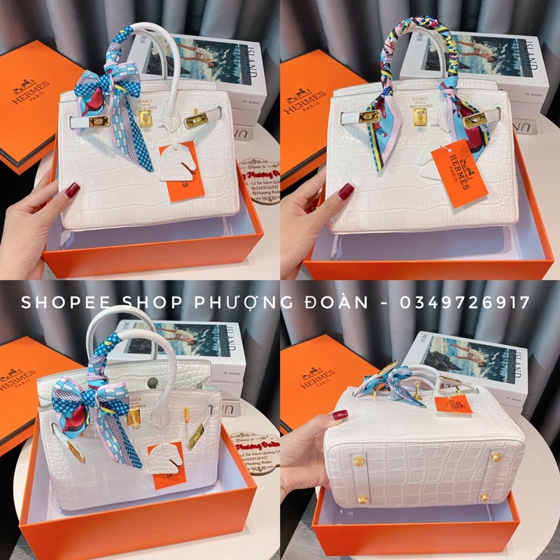 [FULL BOX]Túi BIKINNN Da rắn Size 25cm TẶNG KHĂN SIÊU XINH