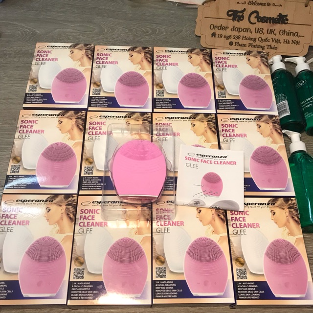 Máy rửa mặt sonic face cleaner glee
