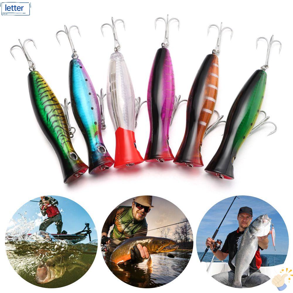 Mồi Câu Cá Giả Bằng Nhựa Cứng 6 Màu