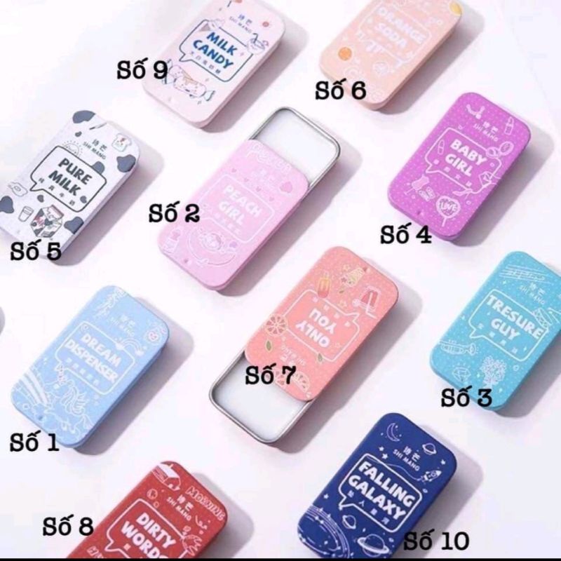 Nước hoa khô dạng rắn hương thơm lâu khử mùi cho nam và nữ