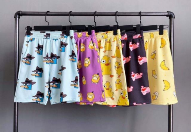 Quần short cartoon, quần perry, có 20 mẫu (ảnh thật) | BigBuy360 - bigbuy360.vn
