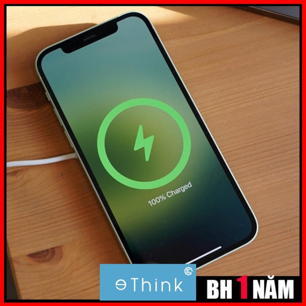 Sạc Không Dây MagSafe Charger Cho IP 12 Và Các Dòng Máy Hỗ Trợ Sạc Không Dây Chuẩn Qi