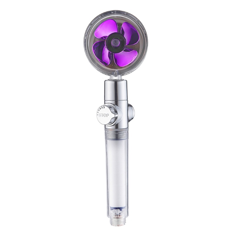 Vòi Hoa Sen Lọc Nước Áp Suất Cao Cho Đầu Vòi Hoa Sen Tích Hợp Quạt Turbo