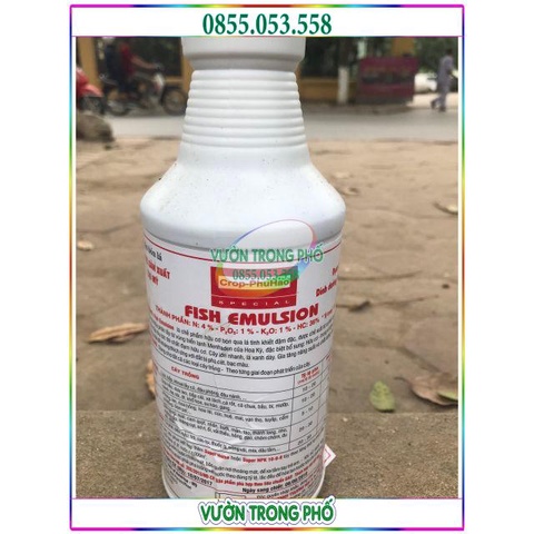 Phân cá hay Đạm cá cô đặc Mỹ Fish Emulsion 250ml