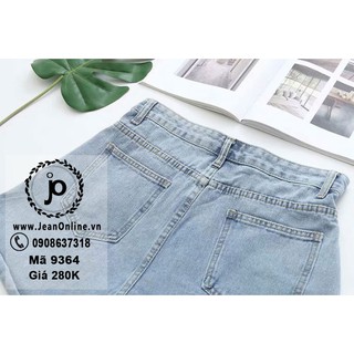 Quần short jean big size (MS 9364)