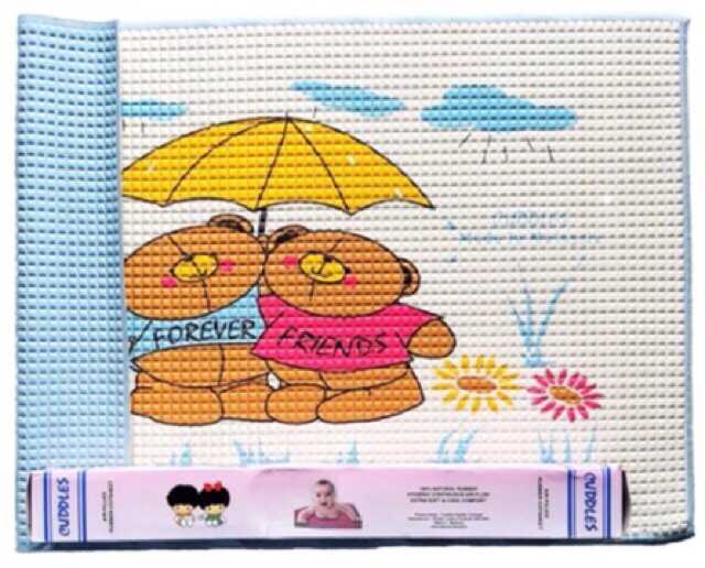 NỆM CAO SU CHỐNG THẤM THOÁNG MAT CHO BÉ CUDDLES MALAYSIA