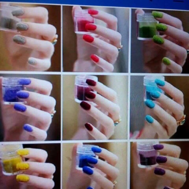 Bột nhung cho nail 30k/ hũ