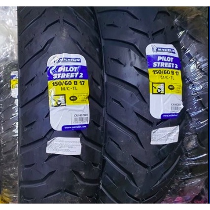 Lốp Michelin 150/60-17 TL/TT Pilot Street 2