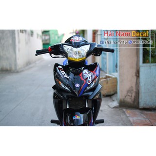 Tem Trùm Exciter 135 Đen exedy