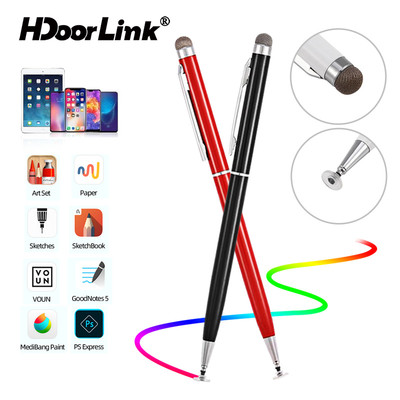 Bút Cảm Ứng HdoorLink Bằng Kim Loại 2 Trong 1 Cho Điện Thoại / Máy Tính Bảng