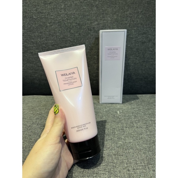 Sữa dưỡng thể Weilaiya 3 tầng hương nước hoa Body Lotion Weilaiya 200ml Mit Beauty dưỡng ẩm da đẹp vạn người mê