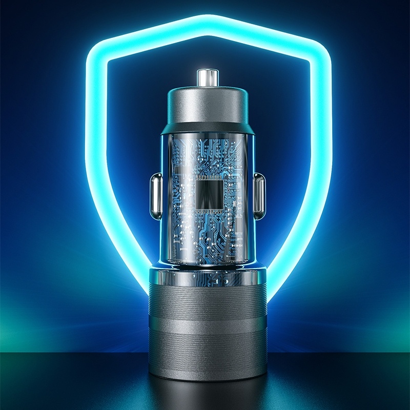 Củ cốc sạc tẩu sạc điện thoại trên ô tô xe hơi WK WP C32 12W DC12V-24V 2 cổng sạc usb sạc nhanh