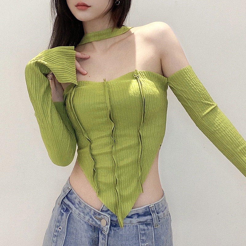 ÁO KIỂU BẸT VAI THÂN YẾM XINH HOT NHẤT MÙA THU NĂM NAY BE1