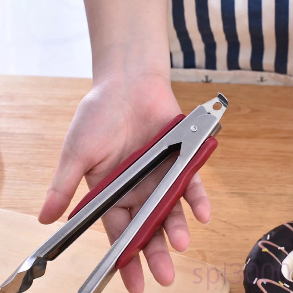 Kẹp gắp thức ăn bằng thép không gỉ tiện dụng cho nhà bếp