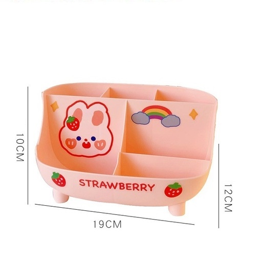 Hộp Đựng Bút Viết Bàn Học Dụng Cụ Học Tập Tặng Kèm Sticker Mini Ngẫu Nhiên