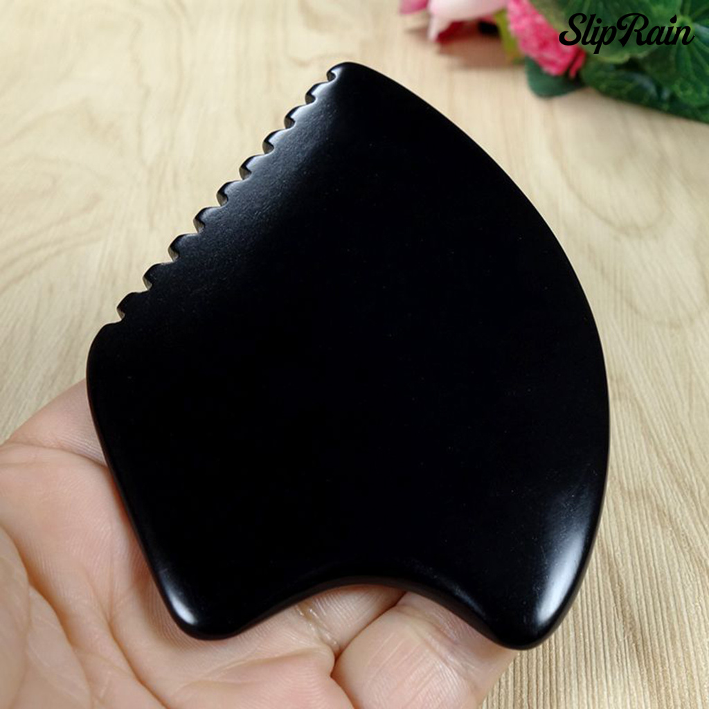 Sliprain ♥Stone Massage Board Relieve Wrinkles Smooth Stone Spa Face Scraper for Treatment