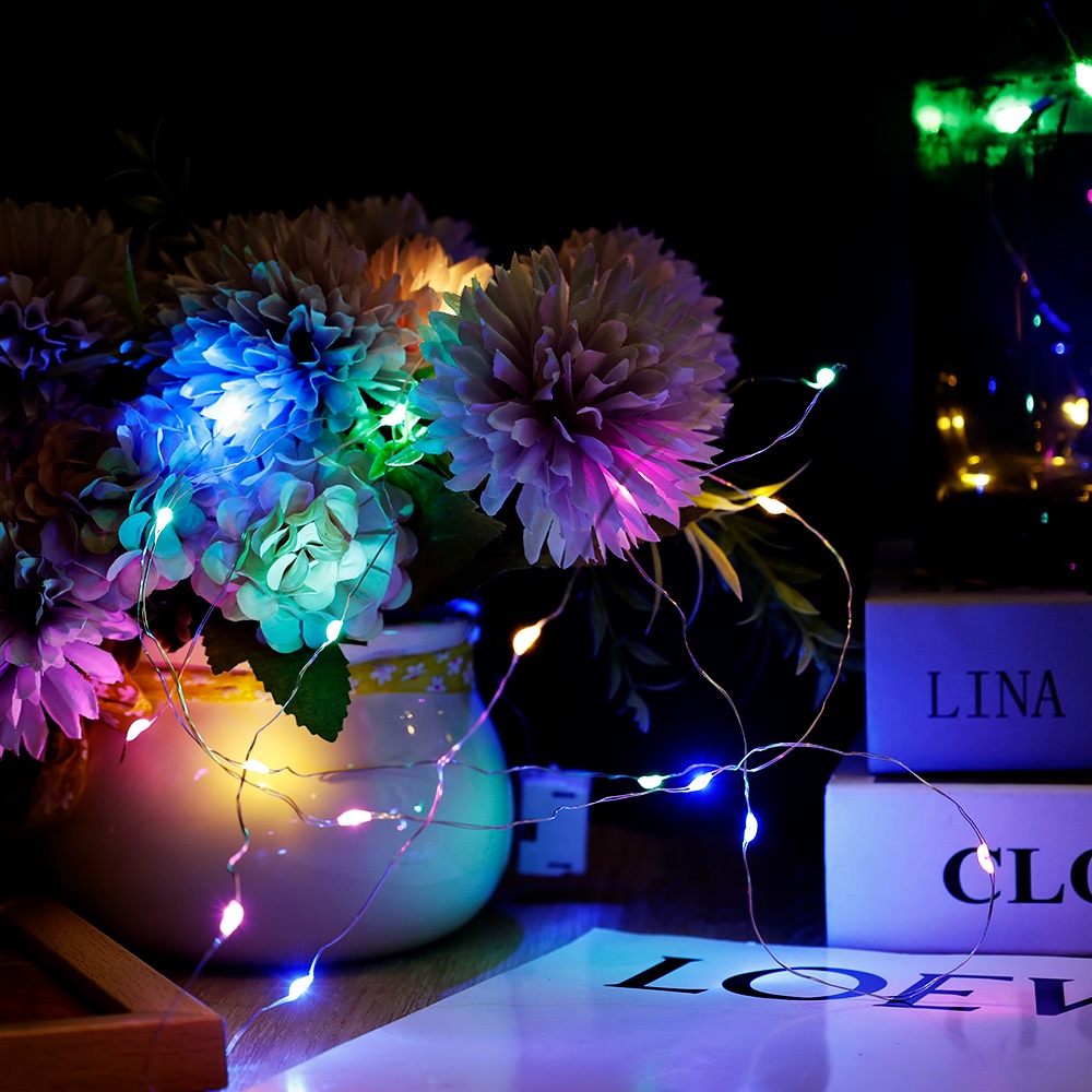 Dây Đèn Led 1m 2m Chống Nước Trang Trí Đa Chức Năng
