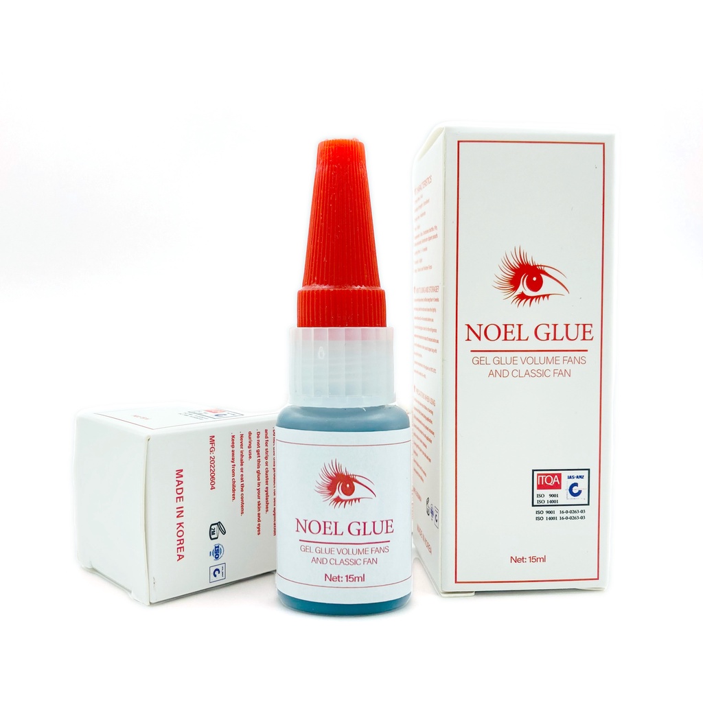 Keo gel NOEL GLUE - khô 3-4 s - chuyên sử dụng cho mi sợi và mi volum 15g - DỤNG CỤ NỐI MI QUYÊN QUYÊN