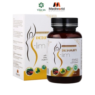 Viên uống giảm mỡ Mediworld Detoxify Slim Hộp 30 viên