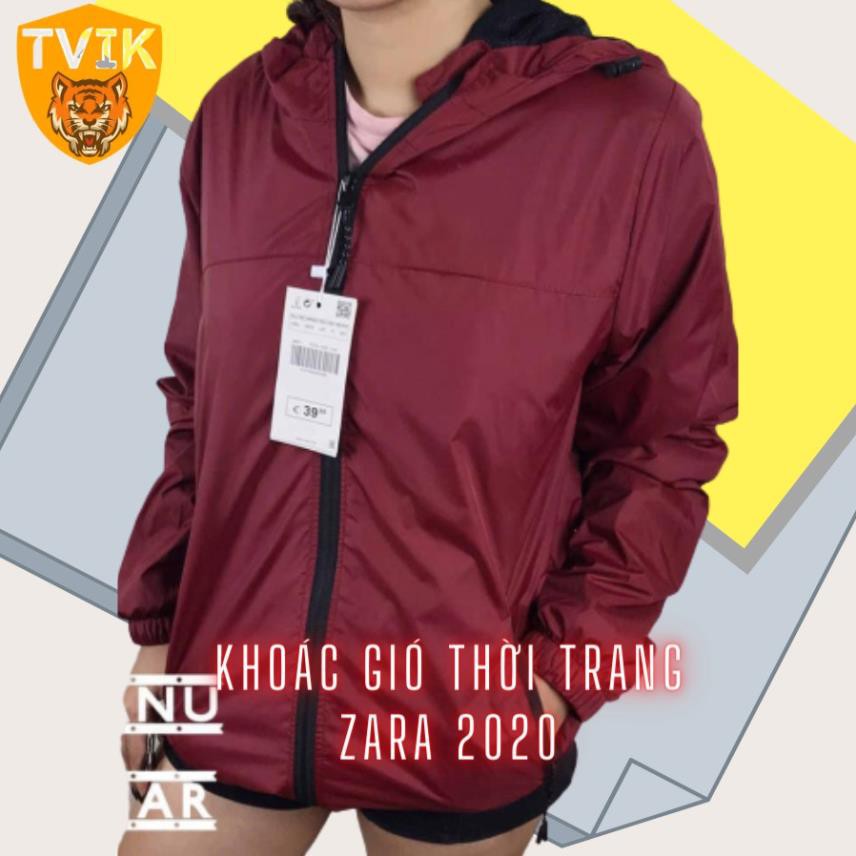 Áo gió Zara hai lớp💚FREESHIP💚Tặng kèm túi đựng tiện lợi ( HÀNG CAO CẤP ) -bt1 ◦ ^ " < ' ོ # ˢ