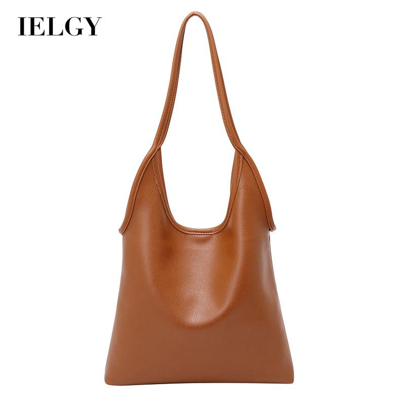 IELGY Túi Xách Da pu Siêu Nhẹ Kích Thước Lớn Phong Cách Hàn Quốc Cho Nữ