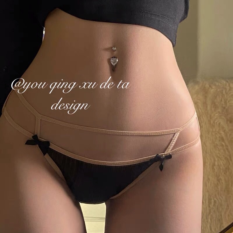 Quần Lót Ren Lưới Dây Mảnh Siêu Thoáng Khí P375