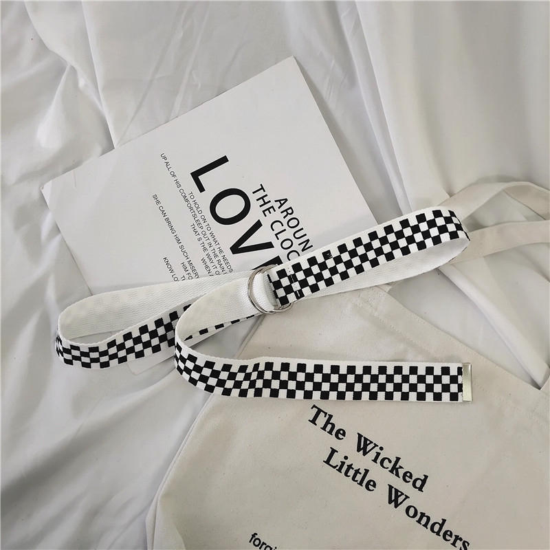 Thắt Lưng Canvas Đơn Giản Thời Trang Cho Nữ