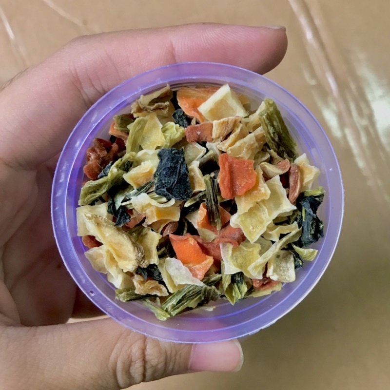 Salad Rau Củ - Rau Củ Hỗn Hợp Sấy Khô Cho Hamster Và Thú Nhỏ