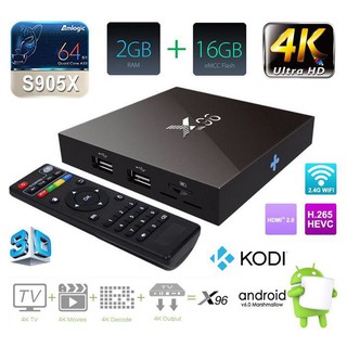 TIVI BOX ANROID X96W RAM 2G Ổ CỨNG 16G CÓ BLUETOOTH