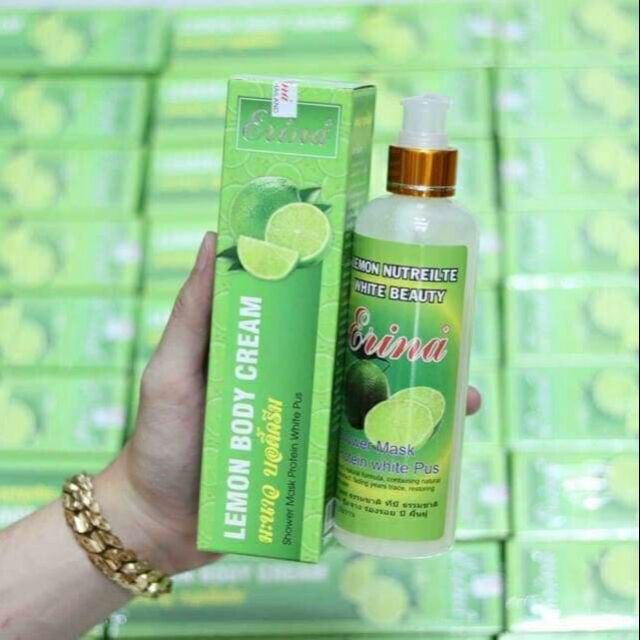 Sữa Tắm Trắng Erina Chanh tươi