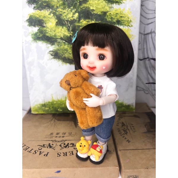 Bộ quần áo búp bê bjd 1/8, ob11